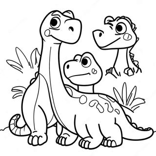 Land Before Time Coloring Pages