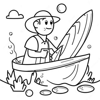 Fishing Coloring Pages