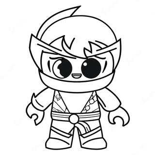 Kai Ninjago Coloring Pages