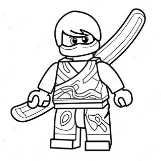 Kai Ninjago Coloring Page 8626-7058