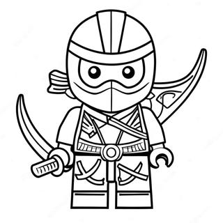 Kai Ninjago Coloring Page 8626-7060