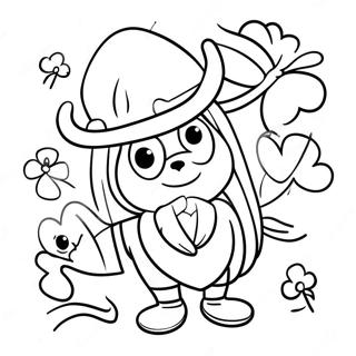 Irish Coloring Pages