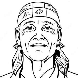 Haaland Coloring Page 8666-7089