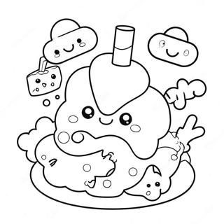 Num Noms Coloring Page 8686-7109