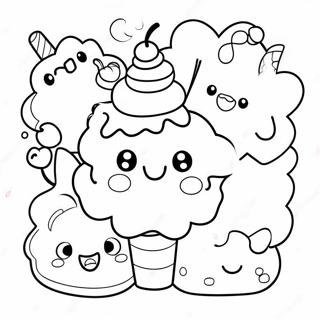 Num Noms Coloring Page 8686-7110