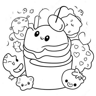 Num Noms Coloring Page 8686-7112