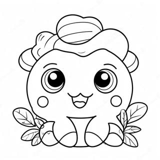 Cute Num Noms With Big Eyes Coloring Page 8687-7115