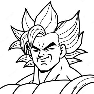 Gogeta Coloring Pages