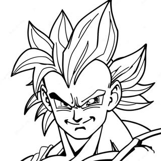 Gogeta Super Saiyan Coloring Page 8696-7123