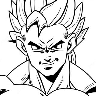 Gogeta Super Saiyan Coloring Page 8696-7124