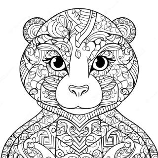 Mosaic Coloring Pages