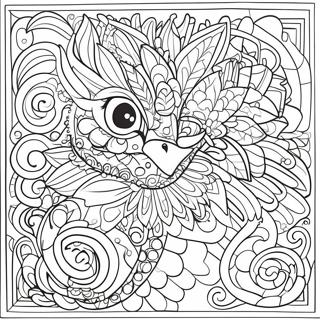 Mosaic Coloring Page For Kids 8736-7150