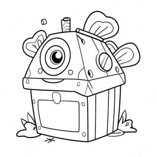 Wubbox Coloring Page 8756-7163