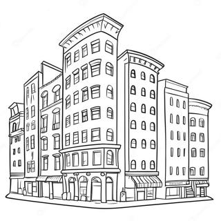 Buildings Coloring Page 8786-7185