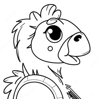 Chica Coloring Pages