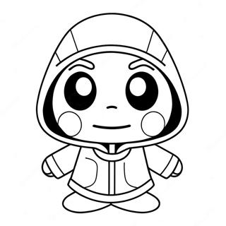 Shy Guy Coloring Page 8816-7215