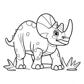 Triceratops Coloring Page 8886-7271