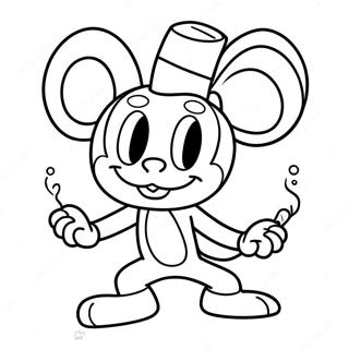 Cuphead Coloring Page 891-711