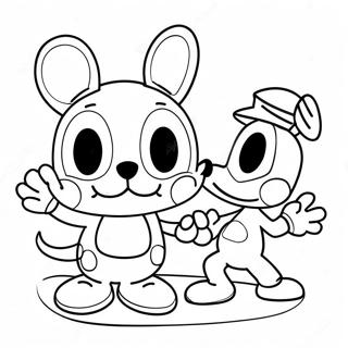 Cuphead Coloring Page 891-712