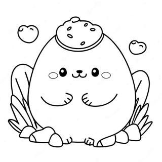 Sumikko Gurashi Coloring Page 8946-7319