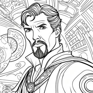 Doctor Strange Coloring Page 8956-7330