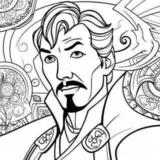 Doctor Strange Coloring Page 8956-7331