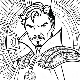 Doctor Strange Coloring Page 8956-7332