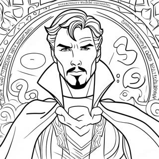 Doctor Strange Coloring Pages