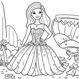 Barbie And Ken Coloring Pages