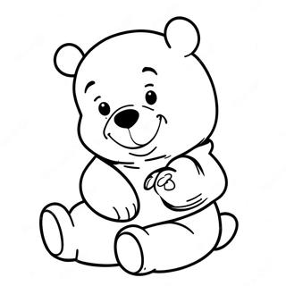 Baby Winnie The Pooh Coloring Pages