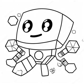 Geometry Dash Coloring Pages