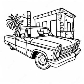 Low Rider Coloring Pages