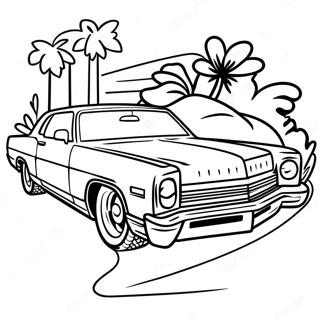 Low Rider Coloring Page 9056-7406