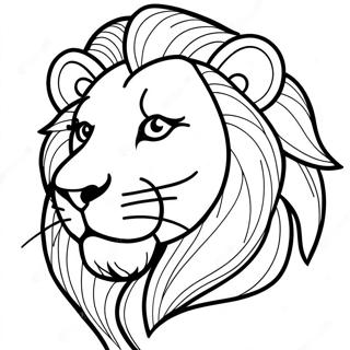 Leo The Lion Coloring Page 9066-7413