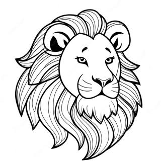 Leo The Lion Coloring Page 9066-7415