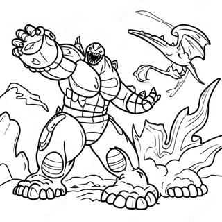 Pacific Rim Coloring Pages