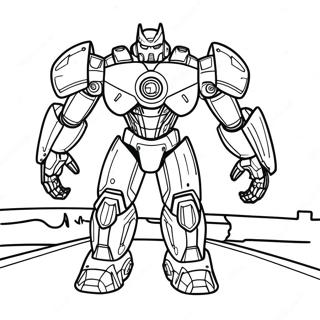 Pacific Rim Jaeger Robot Coloring Page 9097-7435