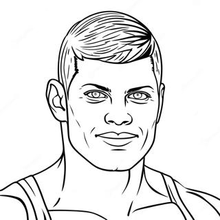 Cody Rhodes Coloring Page 9106-7443