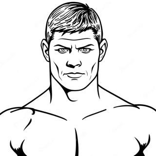 Cody Rhodes Coloring Page 9106-7444