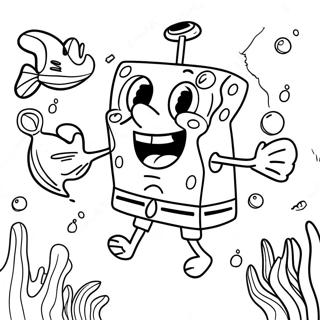 Spongebob And Patrick Coloring Pages