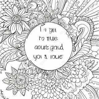 Motivational Quote Coloring Page For Adults 9157-7488