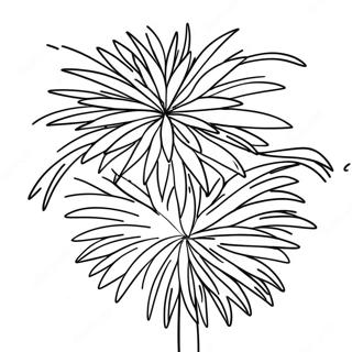 Fireworks Coloring Page 9186-7508