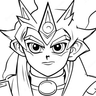 Yugioh Coloring Page 9196-7515