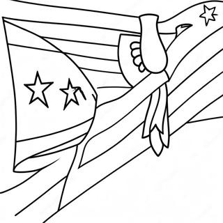 Puerto Rico Flag Coloring Page 9206-7522