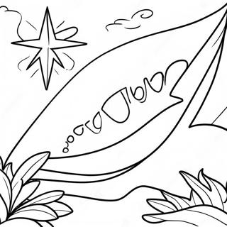 Puerto Rico Flag Coloring Page 9206-7524