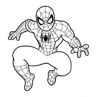 Cute Spiderman Coloring Pages