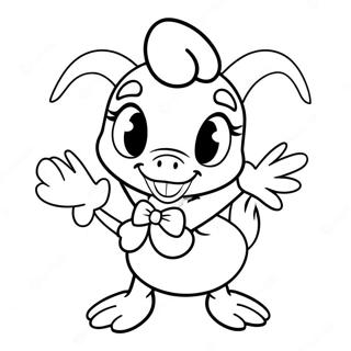 Daisy Duck Coloring Page 921-735