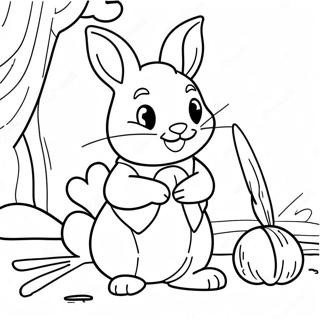 Peter Rabbit Coloring Page 9256-7567