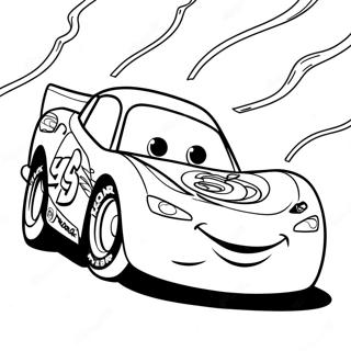 Lightning Mcqueen Racing Coloring Page 9317-7613