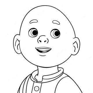 Caillou Coloring Pages